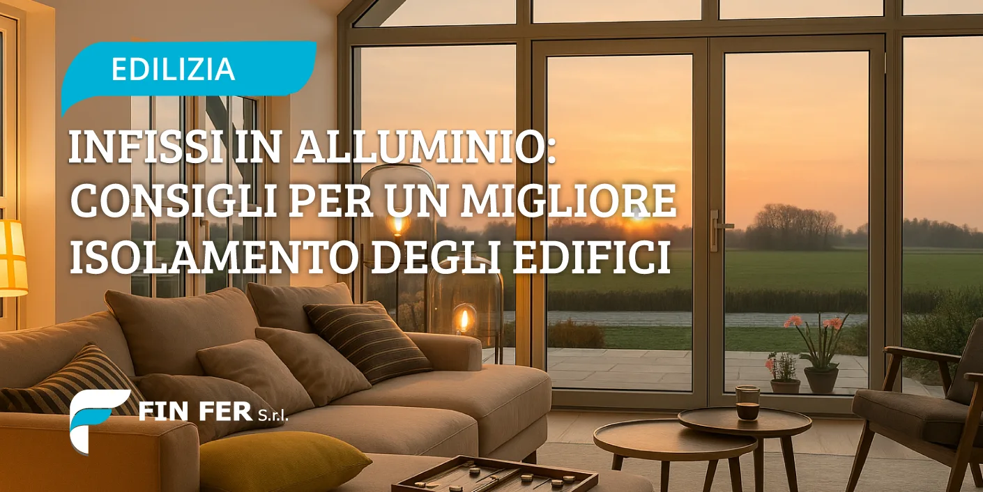 Infissi in alluminio: consigli per un migliore isolamento degli edifici